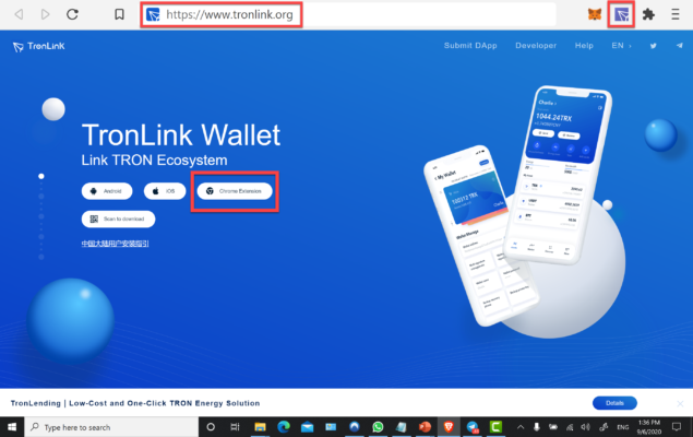 1. Step 1 Get TRONLINK.ORG Tron TRX Wallet Chrome Extension