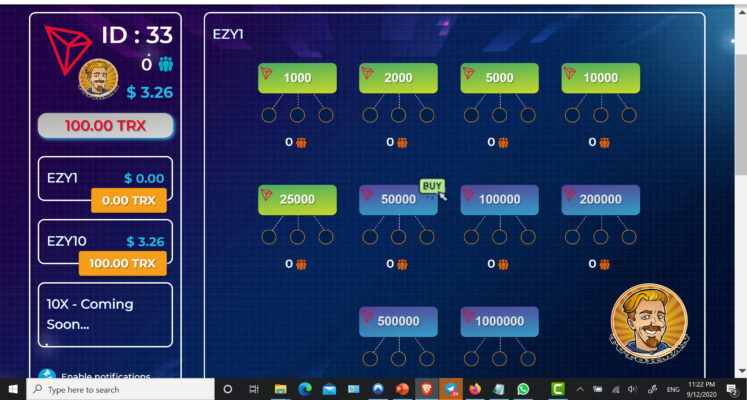 Ezytrx.com Fund First 5 Slots ID33 Screen shot 1